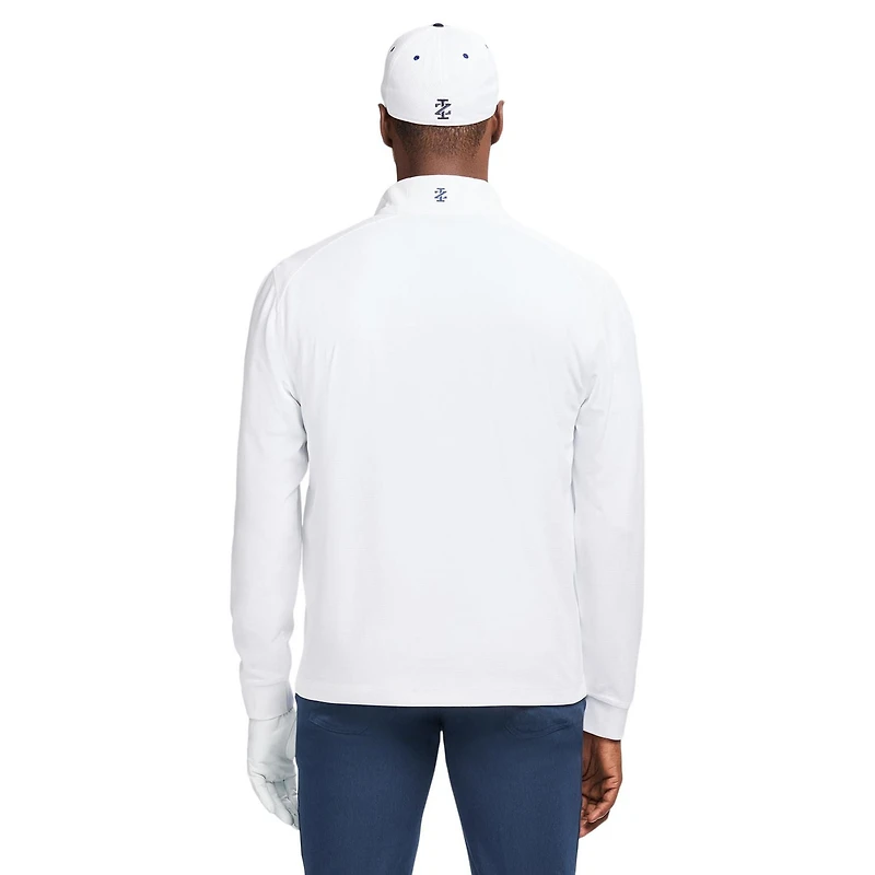 IZOD CHANDAIL A COL ZIP