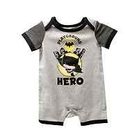 TODDLER BOYS SUPERHERO ROMPER
