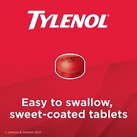Tylenol Regular Strength Pain Relief Acetaminophen 325mg EZTabs, 120 Count