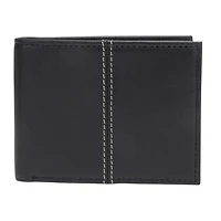 R70 Men's Genuine Slimfold Black Wallet
