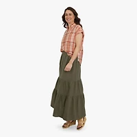 CHAPS MIDI SKIRT