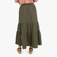 CHAPS MIDI SKIRT