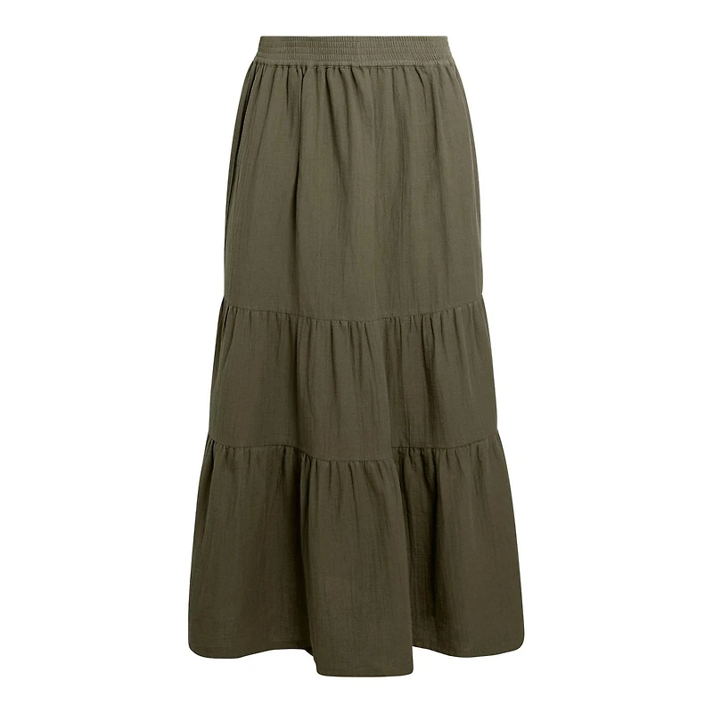 CHAPS MIDI SKIRT