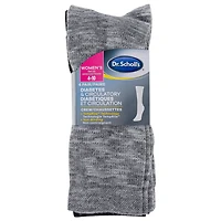Dr. Scholl's Chaussettes diabétiques pour dames - 4 Paires - doux, haut non-contraignant avec technologie regulatrice de temperature Chaussettes diabétiques -dames