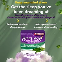 Rest Eze, by Sleep Eze, Sleep + Stress Relief