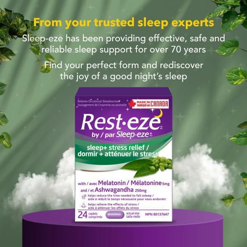Rest Eze, de Sleep Eze, Sommeil et Soulagement du Stress
