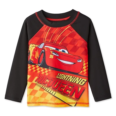 Maillot de bain anti-UV Cars Disney pour petits garçons