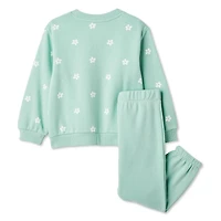 Ensemble 2 pièces avec coton ouaté George pour petites filles