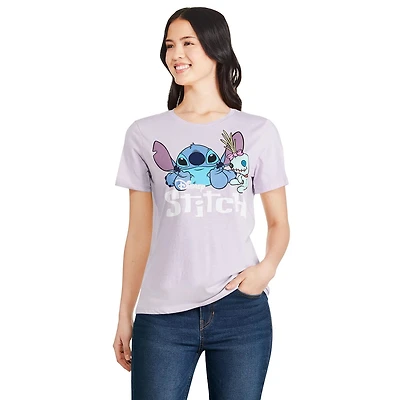 T-shirt Stitch Disney pour femmes