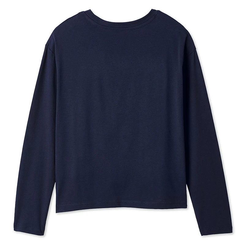 George Girls' Long-Sleeve Holiday T-Shirt