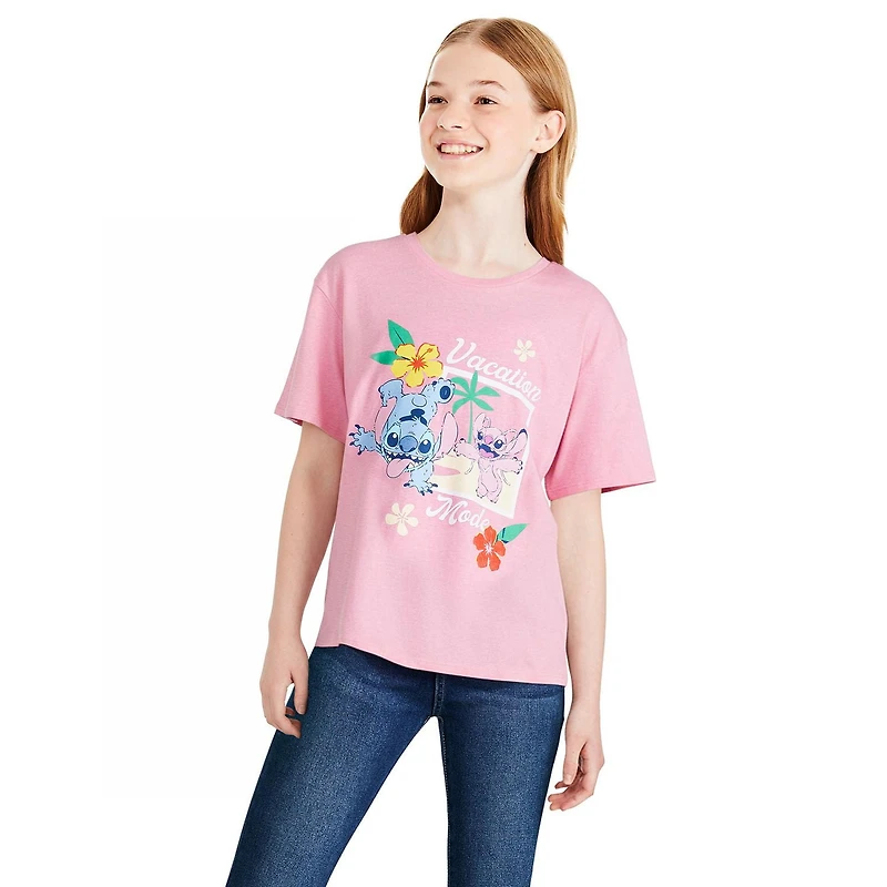 Disney Girls' Stitch T-Shirt