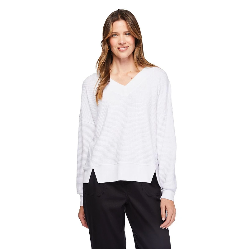 Haut à encolure en V George pour femmes