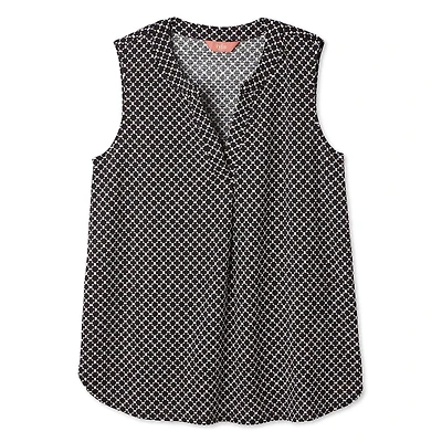 Iyla Women's Crinkle Sleeveless Blouse