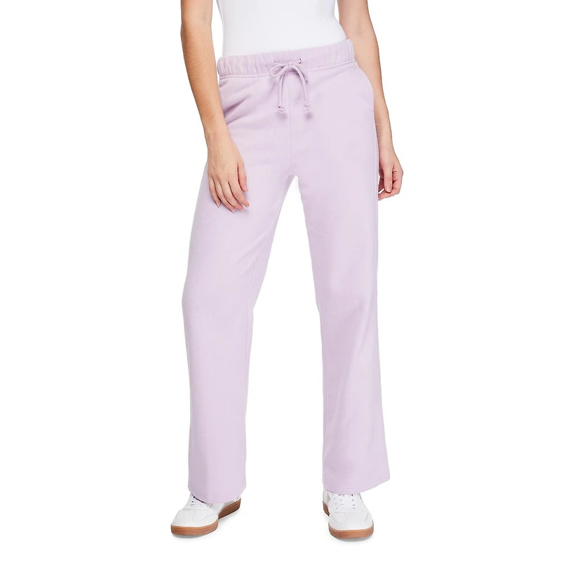 Pantalon de molleton à jambe large No Boundaries pour femmes
