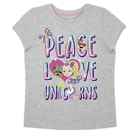 Jojo Siwa Girl's Short Sleeve T-Shirt