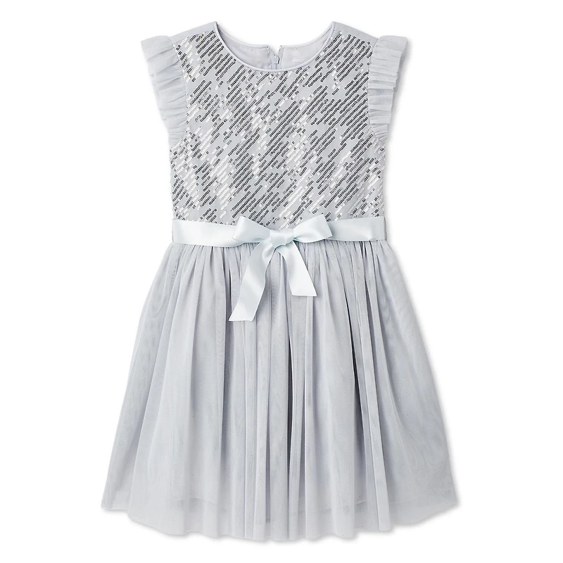 George Girls' Sequin Dress, Sizes 4-16