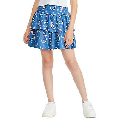 Disney Girls' Stitch Printed Skirt