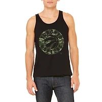 LICENSED Toronto Raptors Camo Ball Logo Men's Tank