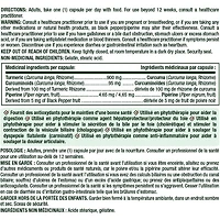 NATURE'S BOUNTY Turmeric Curcumin Plus Black Pepper, 1000 mg, Anti-inflammatory For Joint Pain, Aids Digestion, Antioxidant, Capsules 90