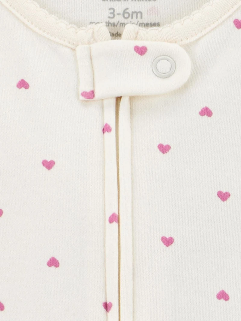 Carter's Child of Mine Infant Girls' 2PK Sleep and Play