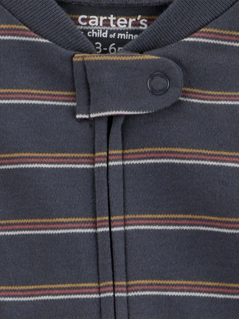 Carter's Child of Mine Ensemble de 2 pièces pour bébé garçon : Sommeil et jeu - Voiture grise