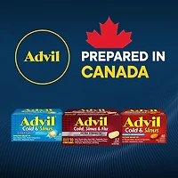 Advil Cold & Sinus Liqui-Gels with Fever Relief and Nasal Decongestant, 40 Count, 40 Count