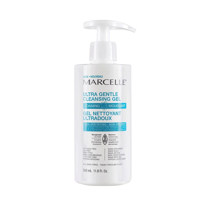 Marcelle Gel Nettoyant Ultradoux-Moussant 350 ml