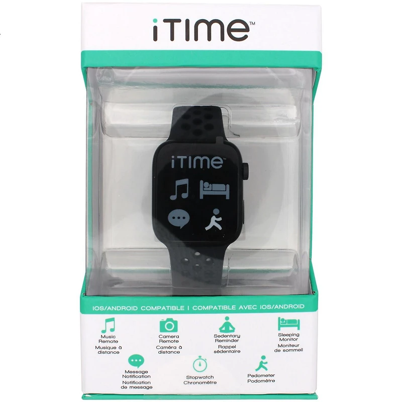 iTIME Smartwatch – Stay Connected, Stay Active