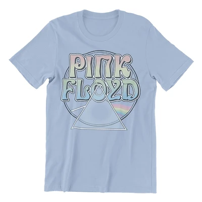 Pink Floyd T-Shirt col rond à manche courte pour femmes