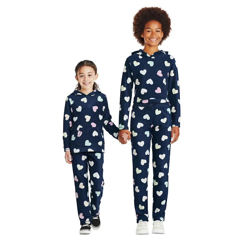 George Girls' Active Printed Micro Fleece Pant