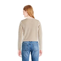 George Girls' Velour Long-Sleeve Top