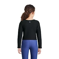 Athletic Works Girls' Long Sleeve Rib Top