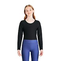 Athletic Works Girls' Long Sleeve Rib Top