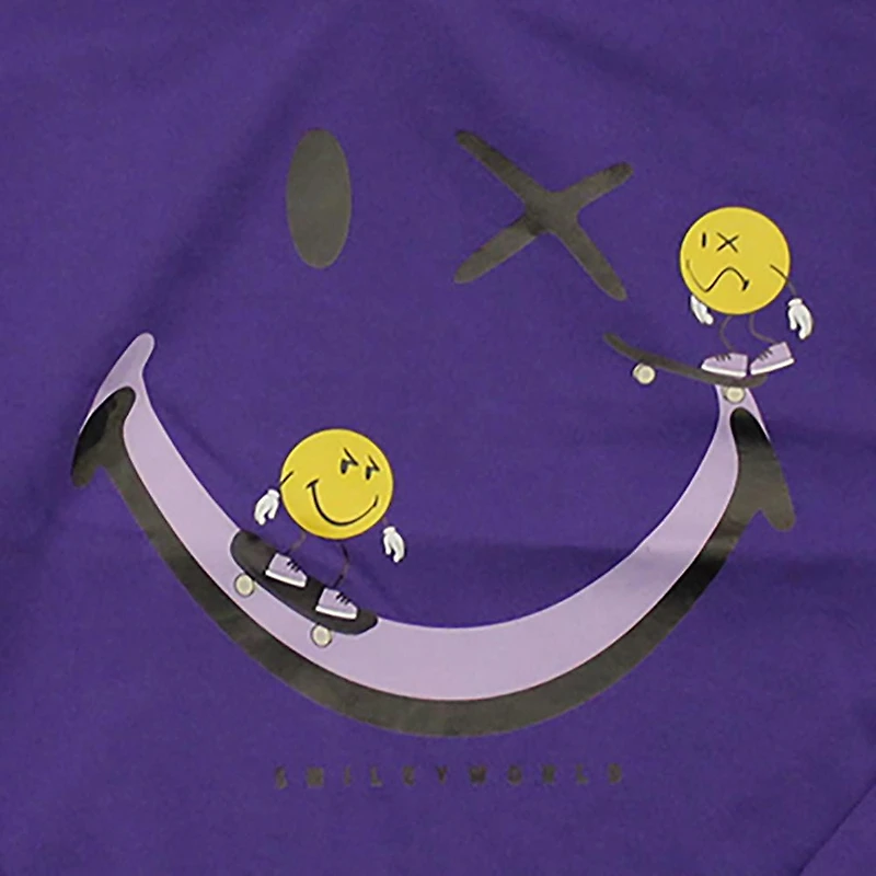 Sweat à capuche SmileyWorld® sous licence pour fille.