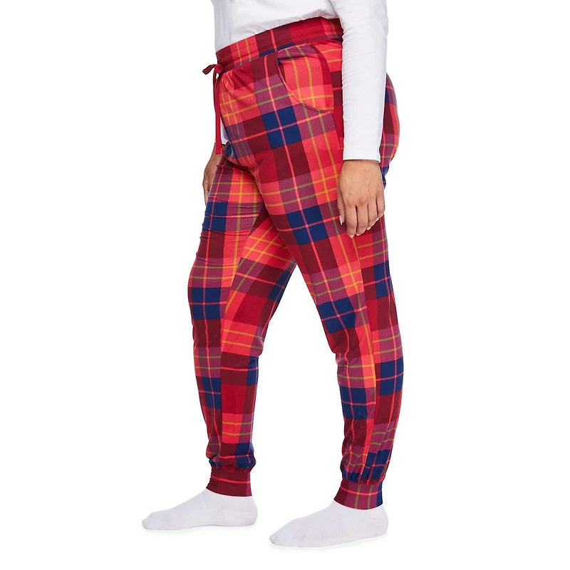 Jogger de nuit en jersey à effet peau pêche George Plus pour femmes