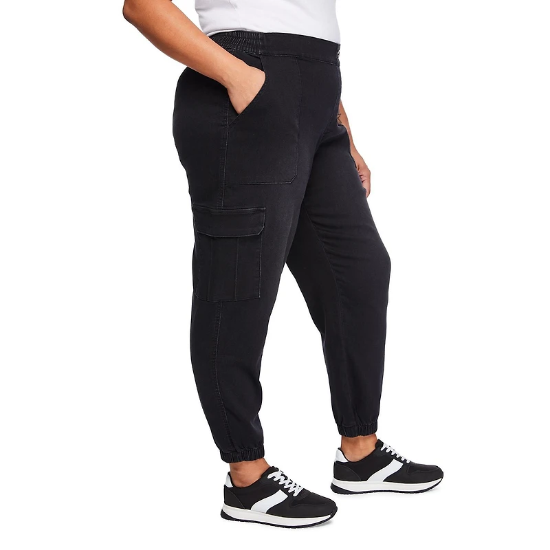 Jogger en tricot de denim George Plus pour femmes