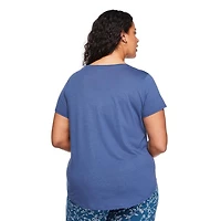 T-shirt de nuit avec encolure dégagée George Plus pour femmes