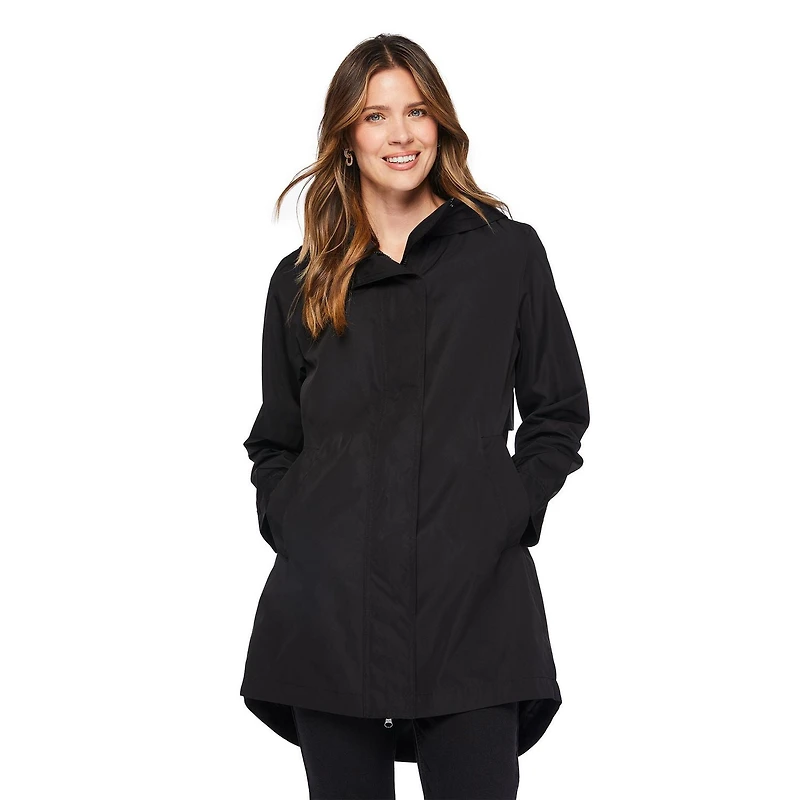 Imperméable avec capuchon George pour femmes