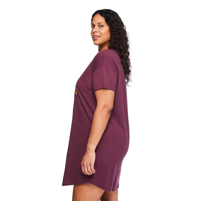 George Women's Plus Crew-Neck Nightshirt