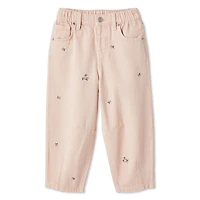 George Toddler Girls' Barrel Jean