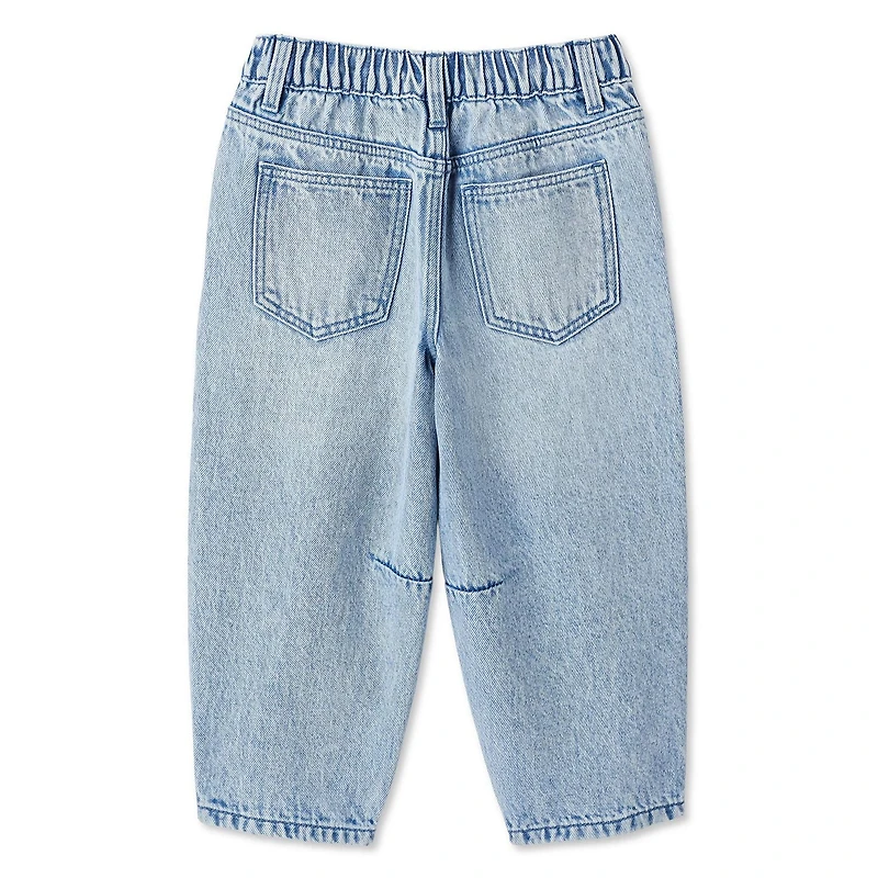 George Toddler Girls' Barrel Jean