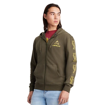 AIRWALK HOMME VESTE FERMETURE ÉCLAIR