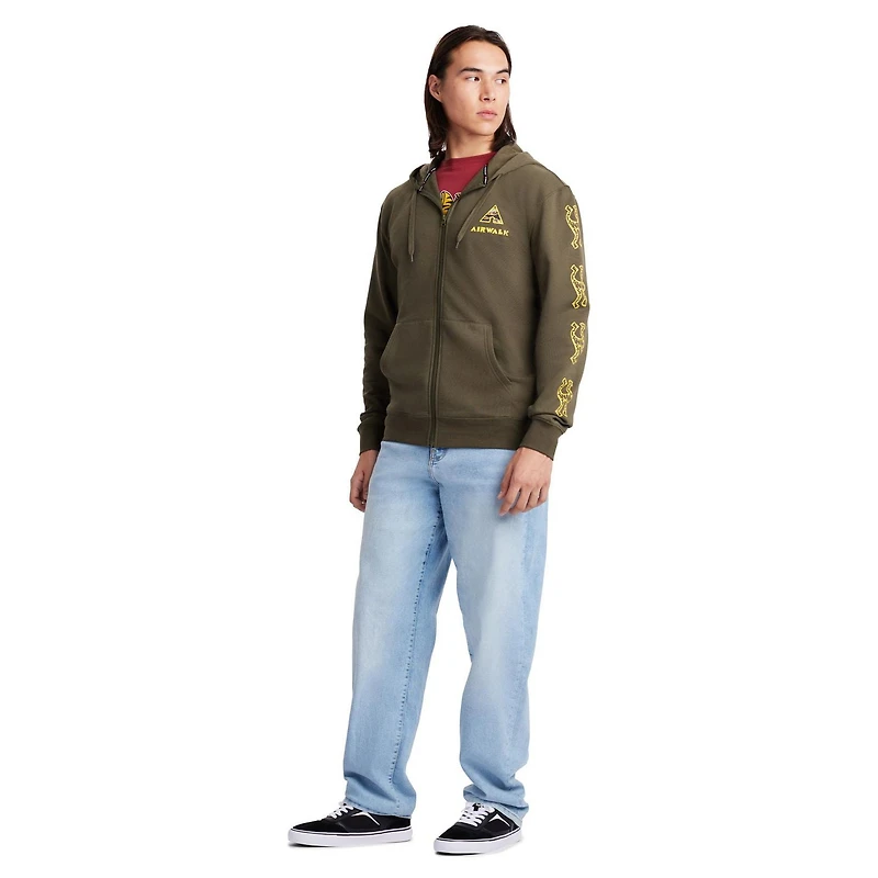 AIRWALK HOMME VESTE FERMETURE ÉCLAIR