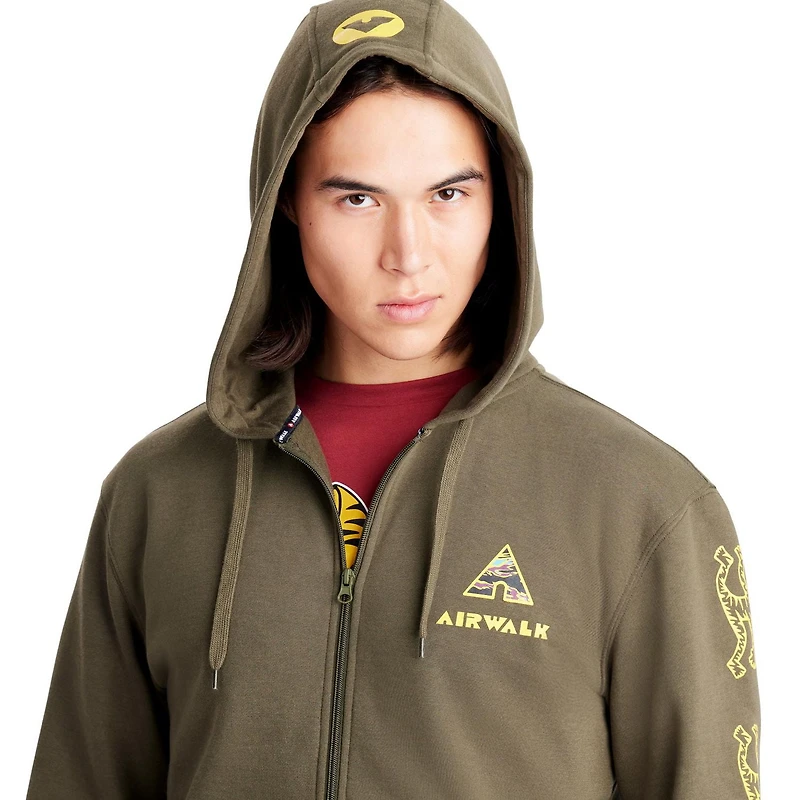 AIRWALK HOMME VESTE FERMETURE ÉCLAIR