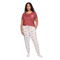 George Women's Plus Peached Sleep Jogger