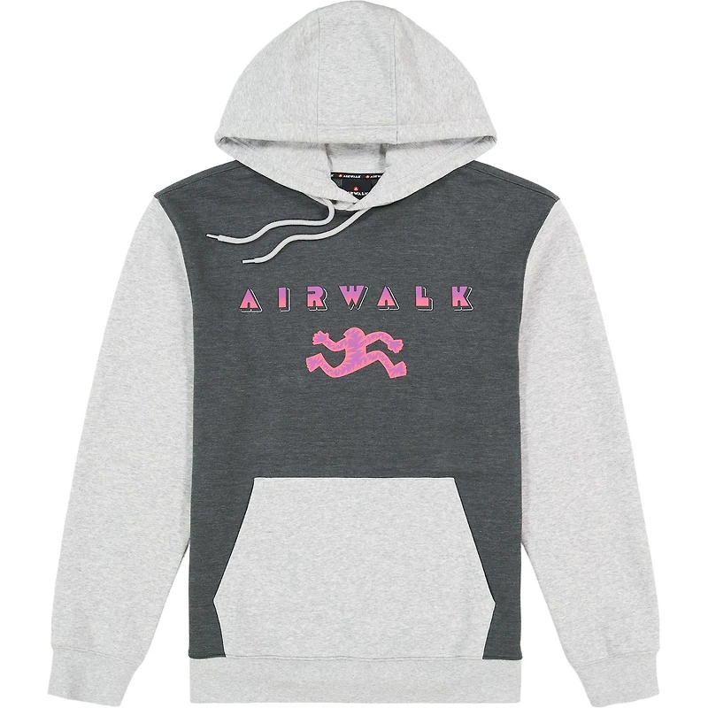 AIRWALK MENS GRAPHIC PULL OVER FLEECE