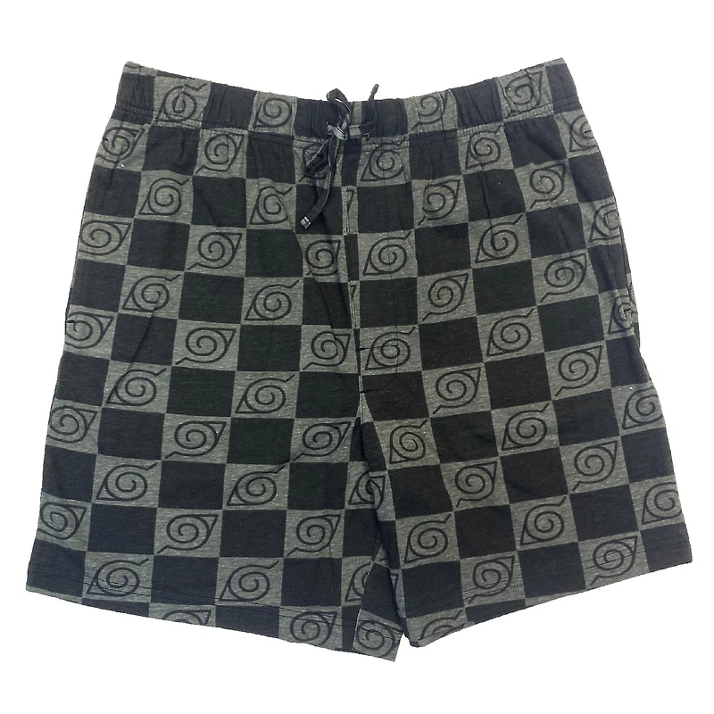 Ensemble de pyjama deux pièces Naruto sous licence pour hommes.