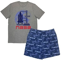 Ensemble de nuit Nasa sous licence pour hommes.
