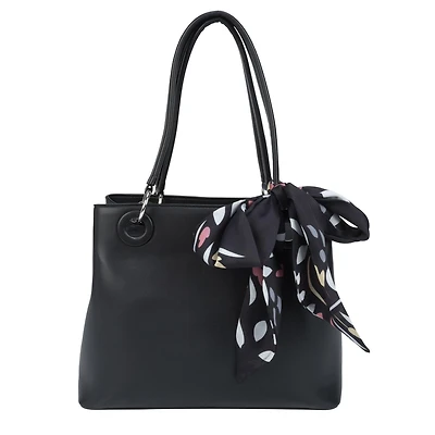 Ladies Scarf Satchel Handbag