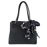 Ladies Scarf Satchel Handbag